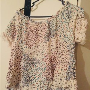 Off the shoulder shirt